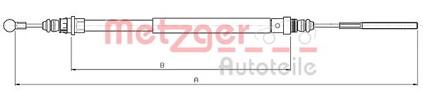 METZGER trosas, stovėjimo stabdys 10.4722