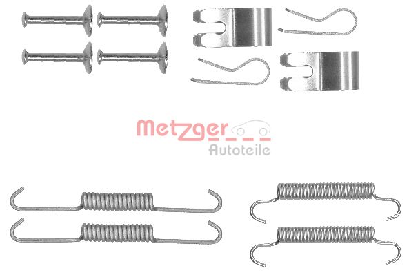 METZGER priedų komplektas, stovėjimo stabdžių trinkelės 105-0013