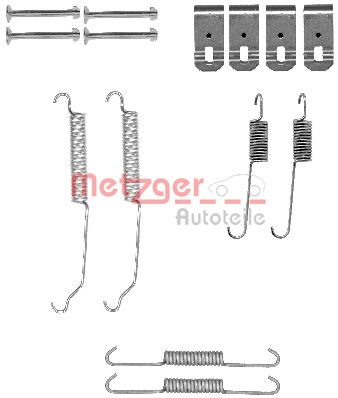 METZGER Комплектующие, тормозная колодка 105-0015