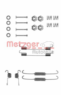 METZGER Комплектующие, тормозная колодка 105-0674