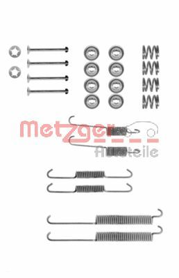 METZGER Комплектующие, тормозная колодка 105-0678