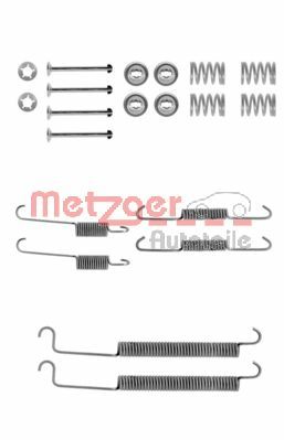 METZGER Комплектующие, тормозная колодка 105-0756