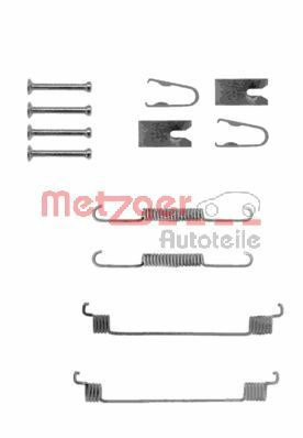 METZGER Комплектующие, тормозная колодка 105-0789