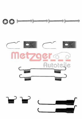 METZGER priedų komplektas, stabdžių trinkelės 105-0800