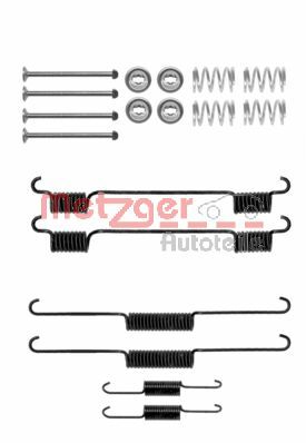 METZGER Комплектующие, тормозная колодка 105-0817