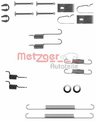 METZGER Комплектующие, тормозная колодка 105-0847