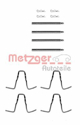 METZGER priedų komplektas, diskinių stabdžių trinkelės 109-1005