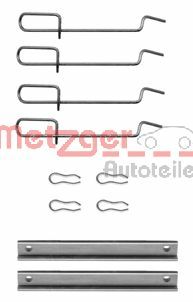 METZGER priedų komplektas, diskinių stabdžių trinkelės 109-1151