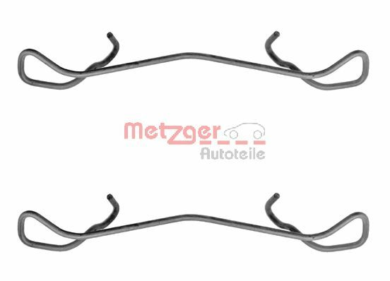 METZGER priedų komplektas, diskinių stabdžių trinkelės 109-1189