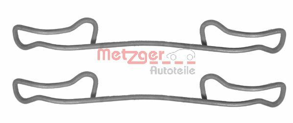 METZGER priedų komplektas, diskinių stabdžių trinkelės 109-1200