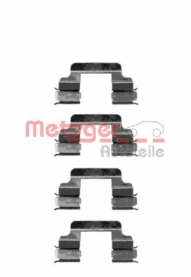 METZGER Комплектующие, колодки дискового тормоза 109-1230