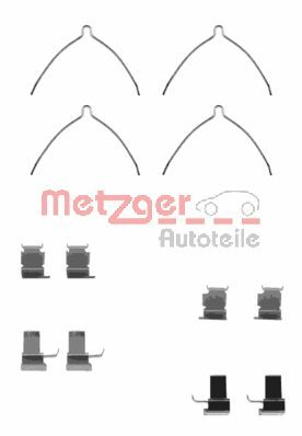 METZGER Комплектующие, колодки дискового тормоза 109-1261