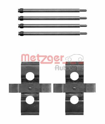 METZGER priedų komplektas, diskinių stabdžių trinkelės 109-1611