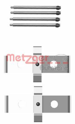 METZGER Комплектующие, колодки дискового тормоза 109-1674