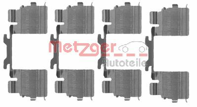METZGER Комплектующие, колодки дискового тормоза 109-1725