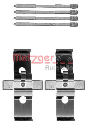 METZGER Комплектующие, колодки дискового тормоза 109-1796
