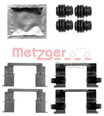 METZGER Комплектующие, колодки дискового тормоза 109-1840