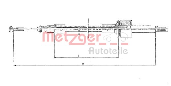 METZGER sankabos trosas 11.2324