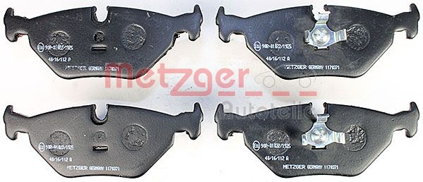 METZGER Комплект тормозных колодок, дисковый тормоз 1170371