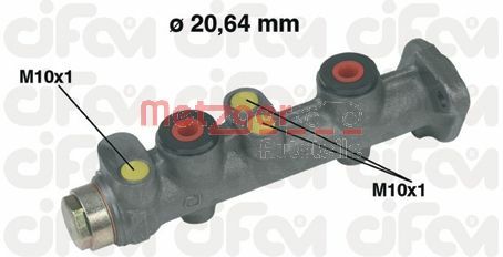 METZGER pagrindinis cilindras, stabdžiai 202-066