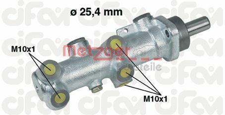 METZGER Главный тормозной цилиндр 202-239