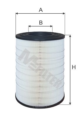 MFILTER Воздушный фильтр A 574