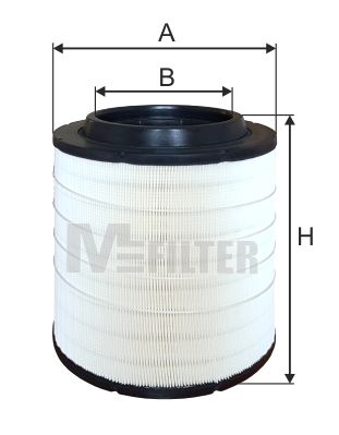 MFILTER Воздушный фильтр A 578