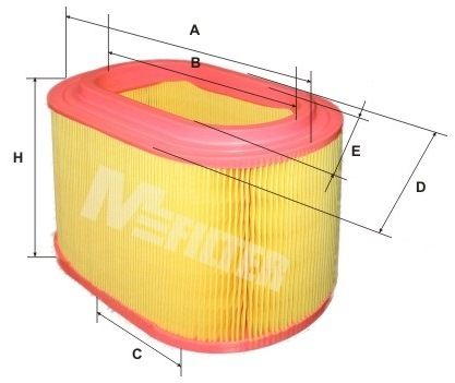 MFILTER oro filtras A 8023