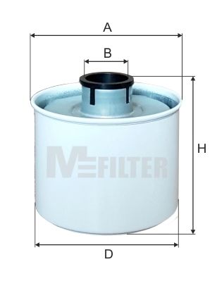 MFILTER Воздушный фильтр A 8060