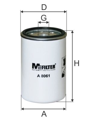 MFILTER Воздушный фильтр A 8061