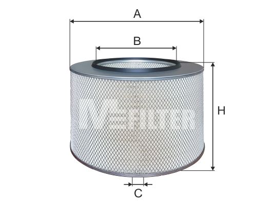 MFILTER Воздушный фильтр A 808