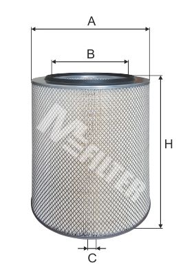 MFILTER Воздушный фильтр A 856