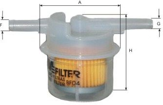 MFILTER Топливный фильтр BF 04