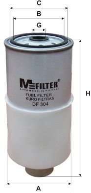 MFILTER kuro filtras DF 304