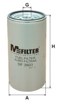 MFILTER kuro filtras DF 3503
