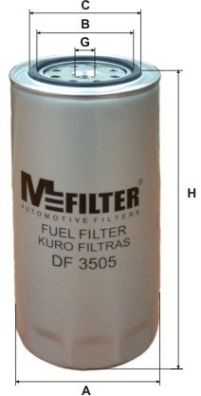 MFILTER Топливный фильтр DF 3505