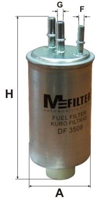 MFILTER kuro filtras DF 3508