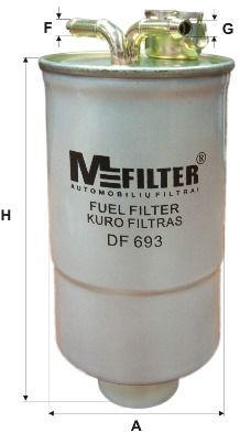 MFILTER kuro filtras DF 693
