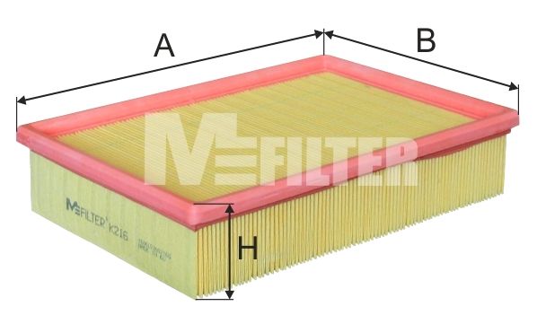 MFILTER Воздушный фильтр K 216