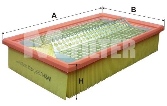 MFILTER Воздушный фильтр K 221