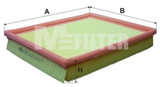 MFILTER oro filtras K 416