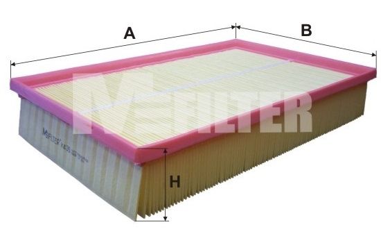 MFILTER Воздушный фильтр K 435