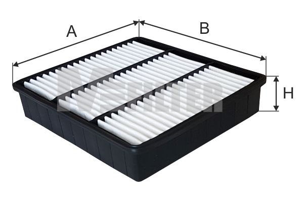 MFILTER oro filtras K 489