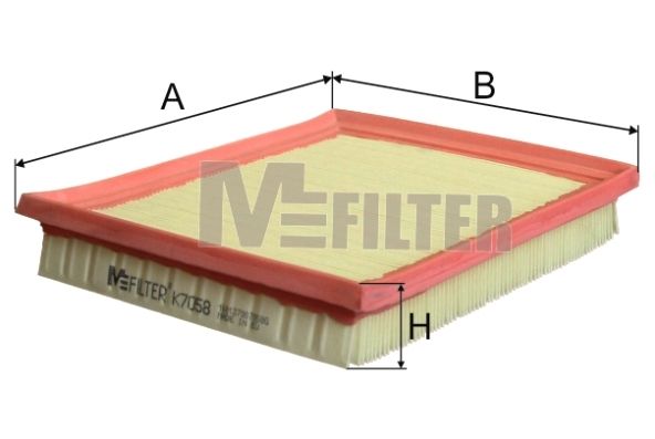 MFILTER Воздушный фильтр K 7058