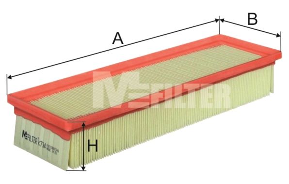 MFILTER oro filtras K 734