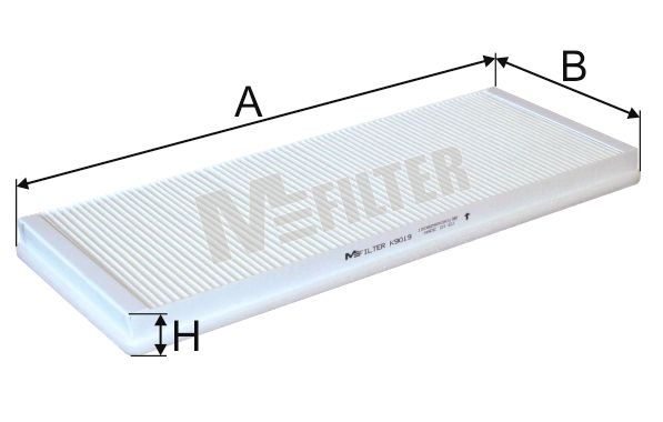 MFILTER Фильтр, воздух во внутренном пространстве K 9019