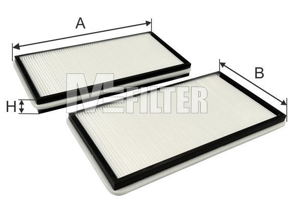 MFILTER filtras, salono oras K 9068-2