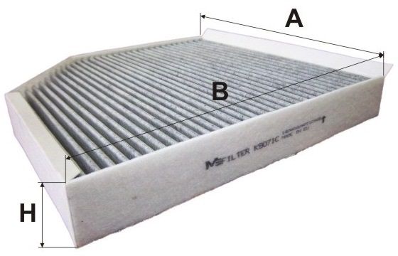 MFILTER filtras, salono oras K 9071C