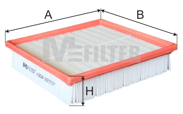 MFILTER filtras, salono oras K 954