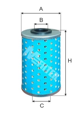 MFILTER Масляный фильтр TE 20